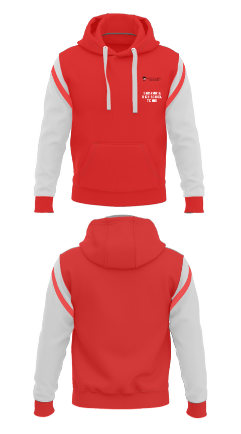 Hoodie, Santa Maria High School Tennis, Tennis, Teamtime, Team time, sublimation, custom sports apparel, team uniforms, spirit wear, spiritwear, sports uniforms, custom shirts, team store, custom team store, fundraiser sports, apparel fundraiser