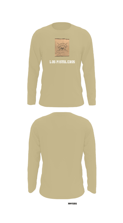 Los Pistoleros 43095637 Long Sleeve Performance Shirt - 92