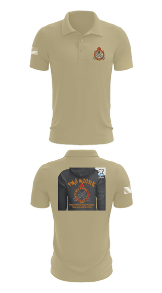 Short Sleeve Performance Polo, FMS Moore, Army, Teamtime, Team time, sublimation, custom sports apparel, team uniforms, spirit wear, spiritwear, sports uniforms, custom shirts, team store, custom team store, fundraiser sports, apparel fundraiser