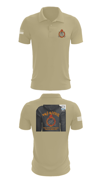 FMS Moore 83066116 Short Sleeve Performance Polo - 87