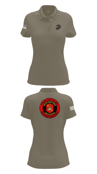 V3/2 53634498 Women's Short Sleeve Performance Polo  - 75