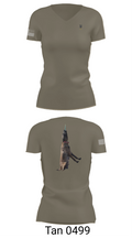 Mals K9 82782648 Women's Short Sleeve V-neck Shirt - 68