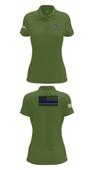 Womens Short Sleeve Performance Polo, NAVAL SUPPORT ACTIVITY BETHESDA SECURITY FORCES, Navy, Teamtime, Team time, sublimation, custom sports apparel, team uniforms, spirit wear, spiritwear, sports uniforms, custom shirts, team store, custom team store, fundraiser sports, apparel fundraiser