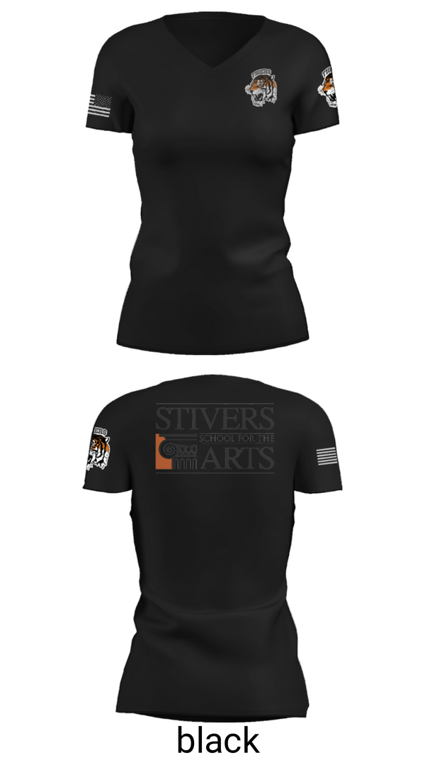 Women's Short Sleeve Vneck Shirt, Stivers, Men's Soccer, Teamtime, Team time, sublimation, custom sports apparel, team uniforms, spirit wear, spiritwear, sports uniforms, custom shirts, team store, custom team store, fundraiser sports, apparel fundraiser