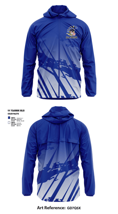 Lakeview Spartans 38287795 Windbreaker - 4