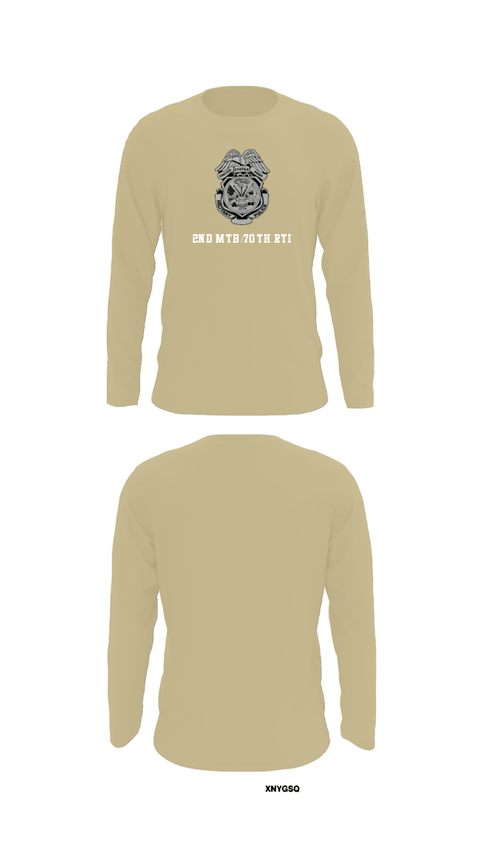 Long Sleeve Performance Shirt, 2nd MTB/70th RTI, Army, Teamtime, Team time, sublimation, custom sports apparel, team uniforms, spirit wear, spiritwear, sports uniforms, custom shirts, team store, custom team store, fundraiser sports, apparel fundraiser
