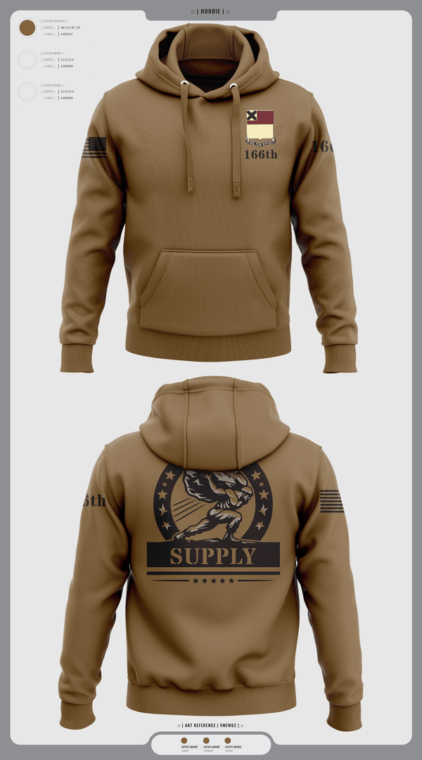 Hoodie, HHD 166th Regiment, Army, Teamtime, Team time, sublimation, custom sports apparel, team uniforms, spirit wear, spiritwear, sports uniforms, custom shirts, team store, custom team store, fundraiser sports, apparel fundraiser