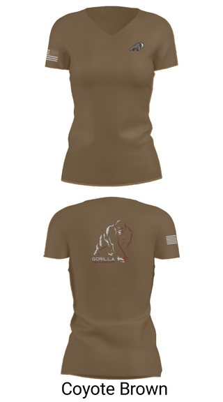 Womens Short Sleeve Vneck Shirt, USACA-R, Army, Teamtime, Team time, sublimation, custom sports apparel, team uniforms, spirit wear, spiritwear, sports uniforms, custom shirts, team store, custom team store, fundraiser sports, apparel fundraiser