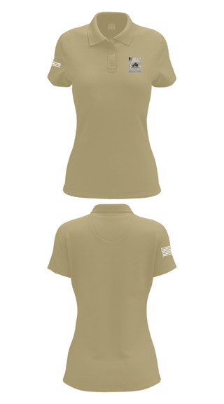 Women's Short Sleeve Performance Polo, Camp Blanding Museum, Army, Teamtime, Team time, sublimation, custom sports apparel, team uniforms, spirit wear, spiritwear, sports uniforms, custom shirts, team store, custom team store, fundraiser sports, apparel fundraiser