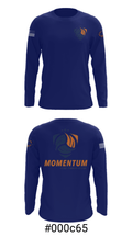 Momentum Volleyball Club 81929497 Long Sleeve Performance Shirt - 18