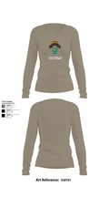 2nd Battalion 75th Ranger Regiment 36081201 Women's Long Sleeve V-neck Shirt - 62
