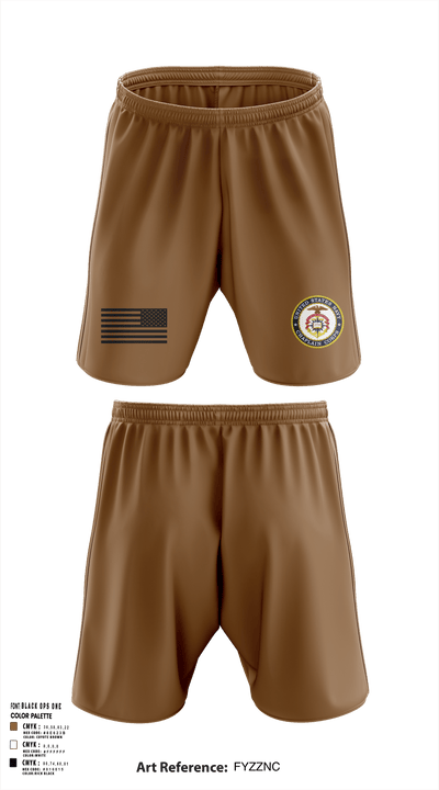 Chaplain Corp 11423583 Athletic Shorts With Pockets - 114