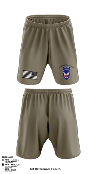 Athletic Shorts With Pockets, 3RD PLT95TH CBRN3rd plt, Army, Teamtime, Team time, sublimation, custom sports apparel, team uniforms, spirit wear, spiritwear, sports uniforms, custom shirts, team store, custom team store, fundraiser sports, apparel fundraiser