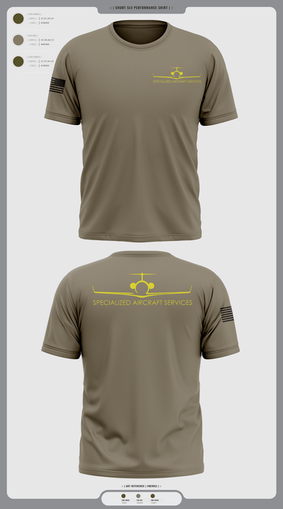 Ascendas Aerospace 64793755 Short Sleeve Performance Shirt - 2