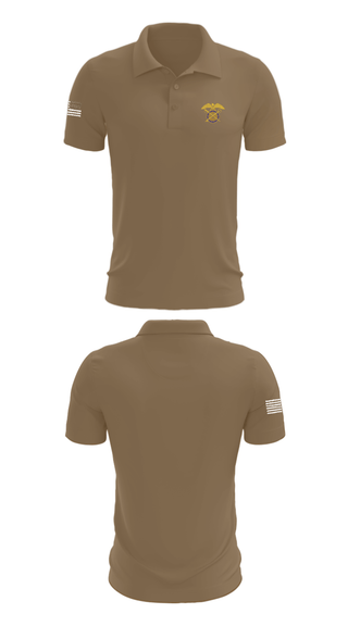 Short Sleeve Performance Polo, 611th, Army, Teamtime, Team time, sublimation, custom sports apparel, team uniforms, spirit wear, spiritwear, sports uniforms, custom shirts, team store, custom team store, fundraiser sports, apparel fundraiser