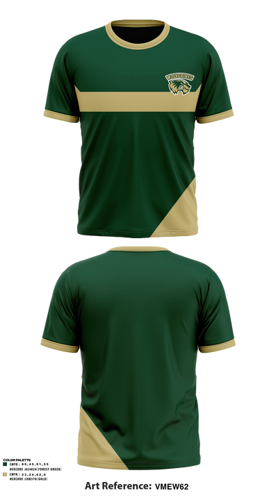 Wolverines 43498675 Short Sleeve Performance Shirt - 1