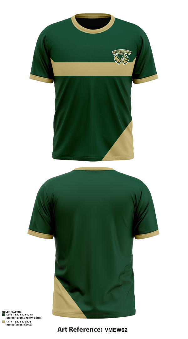 Short Sleeve Performance Shirt, Wolverines, , Teamtime, Team time, sublimation, custom sports apparel, team uniforms, spirit wear, spiritwear, sports uniforms, custom shirts, team store, custom team store, fundraiser sports, apparel fundraiser