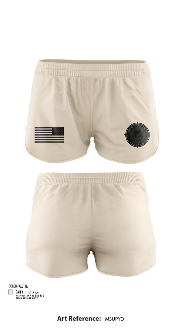 Ranger Panties, Detroit Tactical Firearms, , Teamtime, Team time, sublimation, custom sports apparel, team uniforms, spirit wear, spiritwear, sports uniforms, custom shirts, team store, custom team store, fundraiser sports, apparel fundraiser