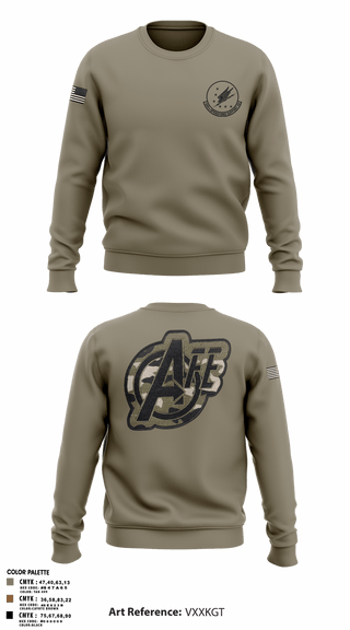 Crew Neck Sweatshirt, 509 OSS, Air Force, Teamtime, Team time, sublimation, custom sports apparel, team uniforms, spirit wear, spiritwear, sports uniforms, custom shirts, team store, custom team store, fundraiser sports, apparel fundraiser