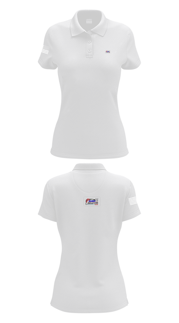 Womens Short Sleeve Performance Polo, Jacquez Drywall llc, , Teamtime, Team time, sublimation, custom sports apparel, team uniforms, spirit wear, spiritwear, sports uniforms, custom shirts, team store, custom team store, fundraiser sports, apparel fundraiser
