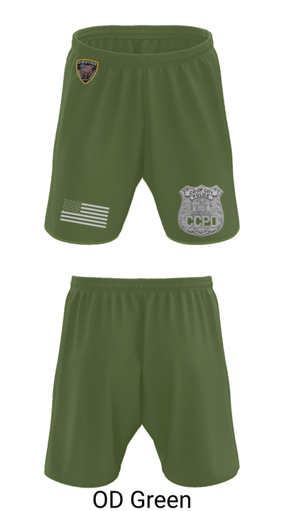 Co-op City Police Department 96634913 Athletic Shorts With Pockets - 47