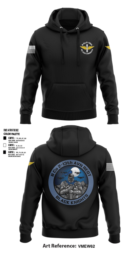 Hoodie, Bravo Company, 2-13th AVN REGT, Army, Teamtime, Team time, sublimation, custom sports apparel, team uniforms, spirit wear, spiritwear, sports uniforms, custom shirts, team store, custom team store, fundraiser sports, apparel fundraiser
