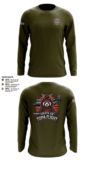 Long Sleeve Performance Shirt, 374 MDSS/TOPA, Air Force, Teamtime, Team time, sublimation, custom sports apparel, team uniforms, spirit wear, spiritwear, sports uniforms, custom shirts, team store, custom team store, fundraiser sports, apparel fundraiser