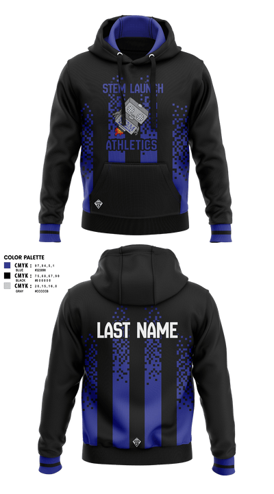 Stem Launch Middle School 10964010 Hoodie - 3