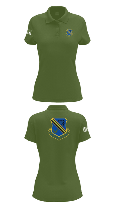 Det 607 13303638 Women's Short Sleeve Performance Polo  - 55