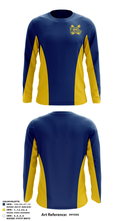 Mustangs 60517446 Long Sleeve Performance Shirt - 2
