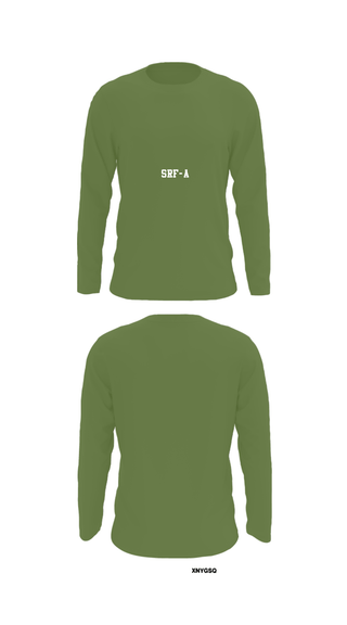 Long Sleeve Performance Shirt, Srf-A, Navy, Teamtime, Team time, sublimation, custom sports apparel, team uniforms, spirit wear, spiritwear, sports uniforms, custom shirts, team store, custom team store, fundraiser sports, apparel fundraiser