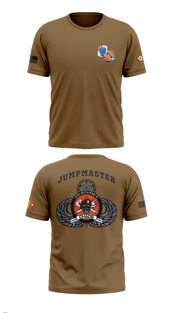 Short Sleeve Performance Shirt, 50th ESB-E, C. Co., Army, Teamtime, Team time, sublimation, custom sports apparel, team uniforms, spirit wear, spiritwear, sports uniforms, custom shirts, team store, custom team store, fundraiser sports, apparel fundraiser