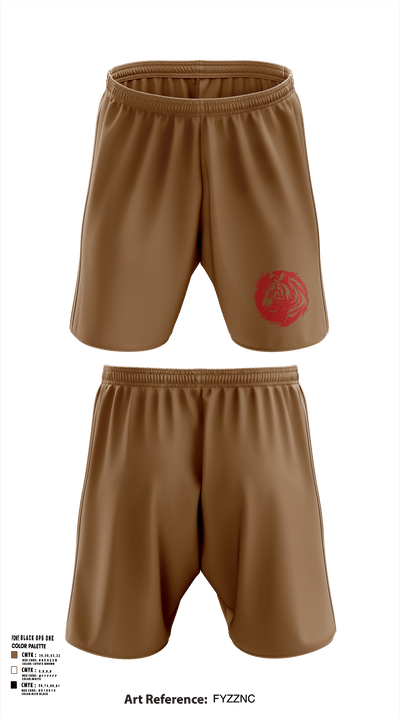 312th HR CO, A1 Postal 64167397 Athletic Shorts With Pockets - 143