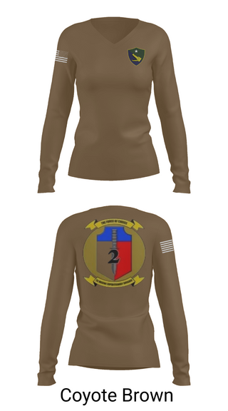 Womens Long Sleeve Vneck Shirt, Task Force 61/2, Marines, Teamtime, Team time, sublimation, custom sports apparel, team uniforms, spirit wear, spiritwear, sports uniforms, custom shirts, team store, custom team store, fundraiser sports, apparel fundraiser