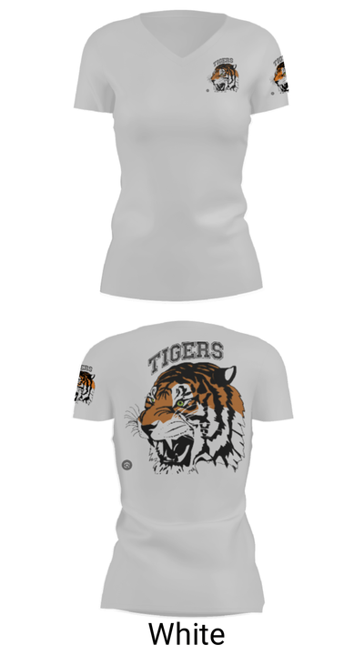 Stivers Highschool 10208630 Women's Short Sleeve V-neck Shirt - 10