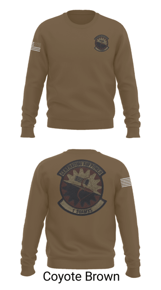 Crew Neck Sweatshirt, 1 SOAMXS, Air Force, Teamtime, Team time, sublimation, custom sports apparel, team uniforms, spirit wear, spiritwear, sports uniforms, custom shirts, team store, custom team store, fundraiser sports, apparel fundraiser