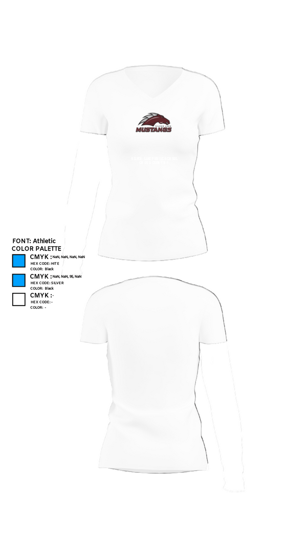 Women's Short Sleeve Vneck Shirt, Silver Lake Public School Cross Country, Cross Country, Teamtime, Team time, sublimation, custom sports apparel, team uniforms, spirit wear, spiritwear, sports uniforms, custom shirts, team store, custom team store, fundraiser sports, apparel fundraiser