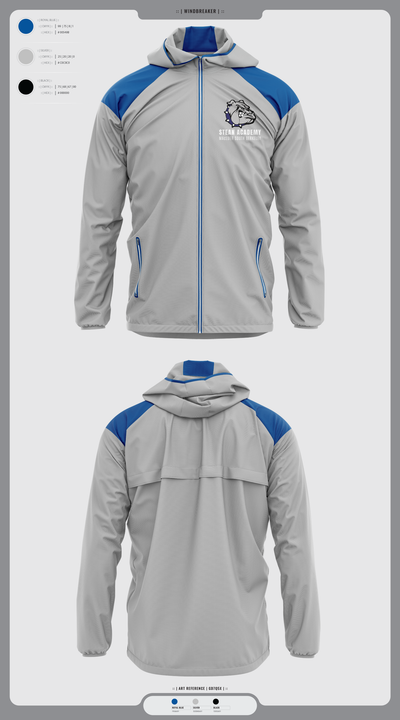 Steam Academy at McCluer South Berkeley 57920601 Windbreaker - 2