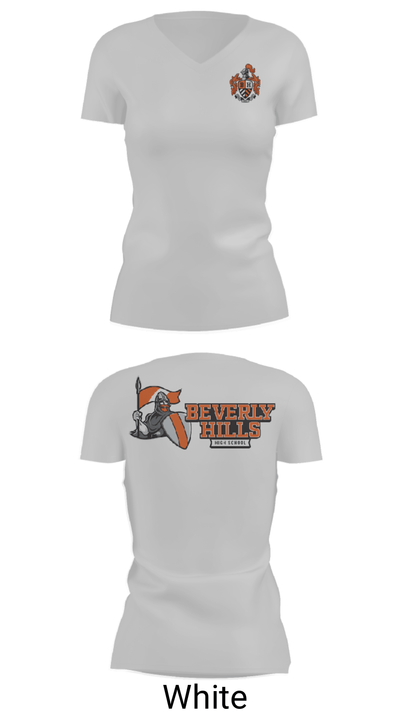 BHHS Band 82482739 Women's Short Sleeve V-neck Shirt - 19