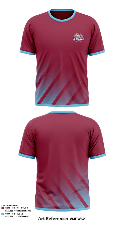 Talladega College Soccer 37186136 Short Sleeve Performance Shirt - 1