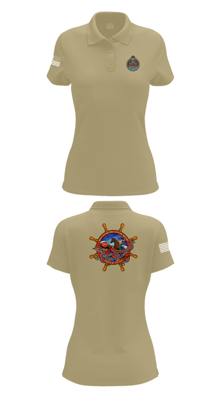 Womens Short Sleeve Performance Polo, Navy Recruiting, , Teamtime, Team time, sublimation, custom sports apparel, team uniforms, spirit wear, spiritwear, sports uniforms, custom shirts, team store, custom team store, fundraiser sports, apparel fundraiser