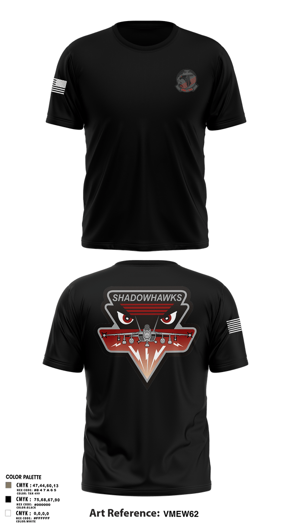 Old School Cotton Feel Shirt, VAQ-141, Navy, Teamtime, Team time, sublimation, custom sports apparel, team uniforms, spirit wear, spiritwear, sports uniforms, custom shirts, team store, custom team store, fundraiser sports, apparel fundraiser