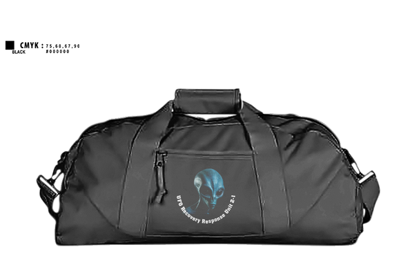 Duffle Bag, UFO Recovery Response Unit  2-1, , Teamtime, Team time, sublimation, custom sports apparel, team uniforms, spirit wear, spiritwear, sports uniforms, custom shirts, team store, custom team store, fundraiser sports, apparel fundraiser