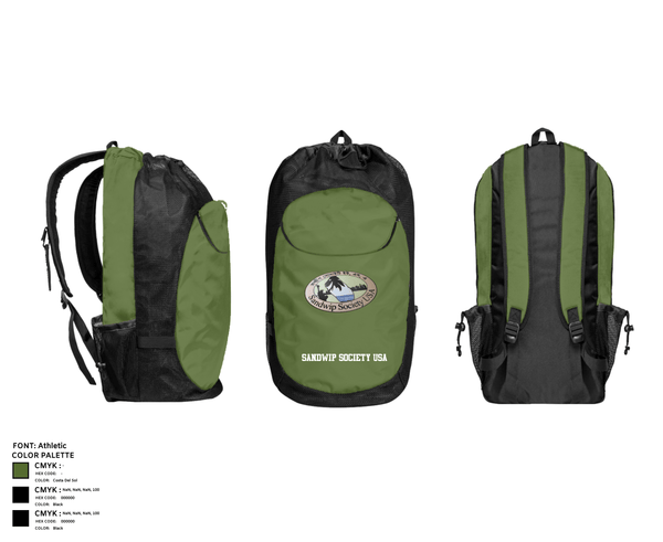 Gear Bag, Sandwip society USA, , Teamtime, Team time, sublimation, custom sports apparel, team uniforms, spirit wear, spiritwear, sports uniforms, custom shirts, team store, custom team store, fundraiser sports, apparel fundraiser