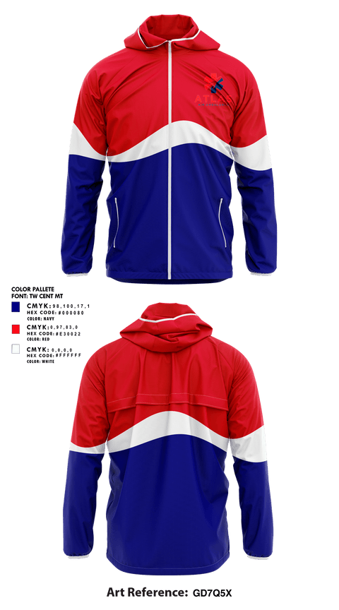 Windbreaker, Atlas Air Ambulance, , Teamtime, Team time, sublimation, custom sports apparel, team uniforms, spirit wear, spiritwear, sports uniforms, custom shirts, team store, custom team store, fundraiser sports, apparel fundraiser
