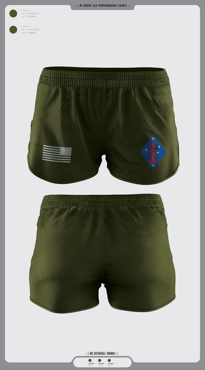 3rd combat engineering battalion 19894559 Women's Shorts - 1