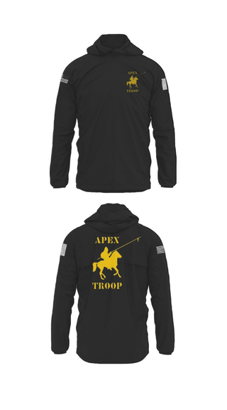 Windbreaker, Alpha Troop, 1-221 CAV, National Guard, Teamtime, Team time, sublimation, custom sports apparel, team uniforms, spirit wear, spiritwear, sports uniforms, custom shirts, team store, custom team store, fundraiser sports, apparel fundraiser