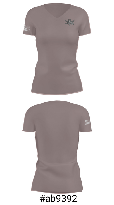 Joliet Police Special Operations Squad 84306509 Women's Short Sleeve V-neck Shirt - 21