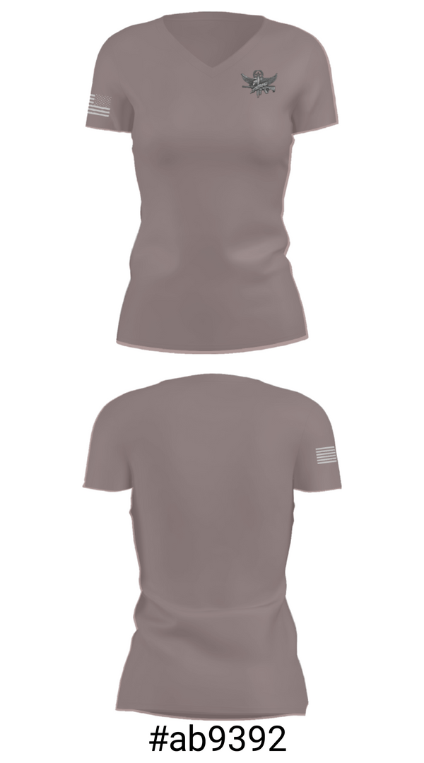 Women's Short Sleeve Vneck Shirt, Joliet Police Special Operations Squad, Police, Teamtime, Team time, sublimation, custom sports apparel, team uniforms, spirit wear, spiritwear, sports uniforms, custom shirts, team store, custom team store, fundraiser sports, apparel fundraiser