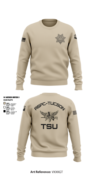 Crew Neck Sweatshirt, TSU, Police, Teamtime, Team time, sublimation, custom sports apparel, team uniforms, spirit wear, spiritwear, sports uniforms, custom shirts, team store, custom team store, fundraiser sports, apparel fundraiser